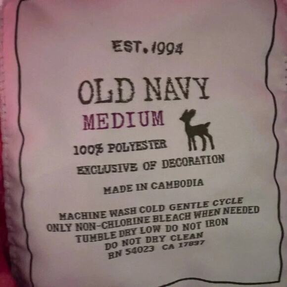 Red Old Navy Half Zip Sweater Girls Medium - Picture 3 of 3